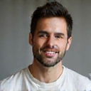 Client Mark T. smiling